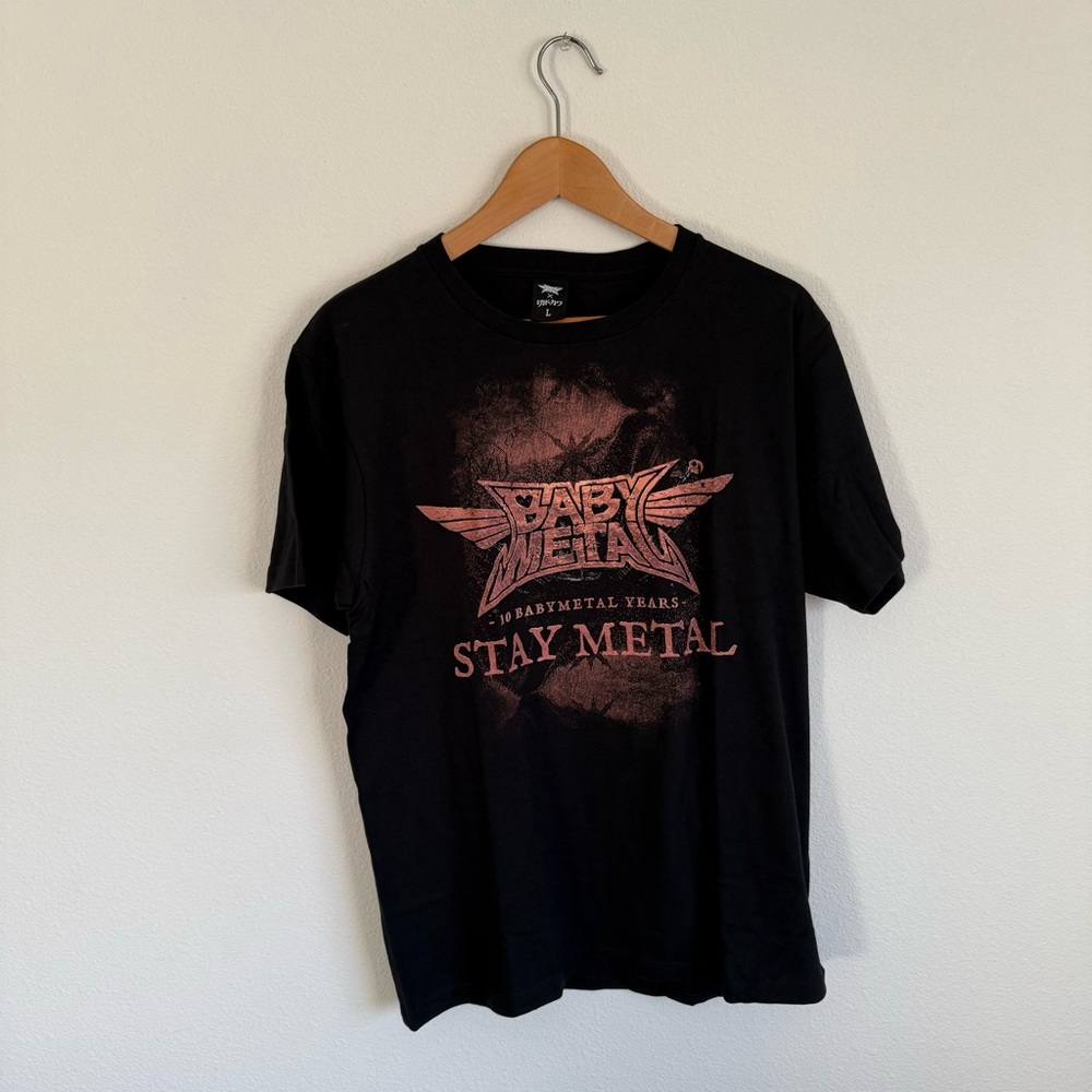 10 BABYMETAL YEARS Anniversary Shirt Size Large